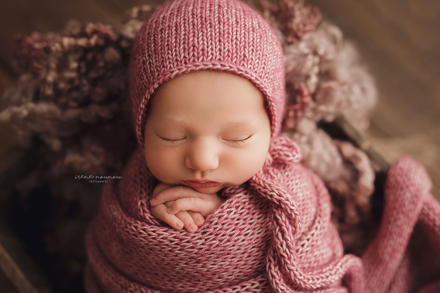 Reportaje fotográfico bebé recién nacido newborn Barcelona